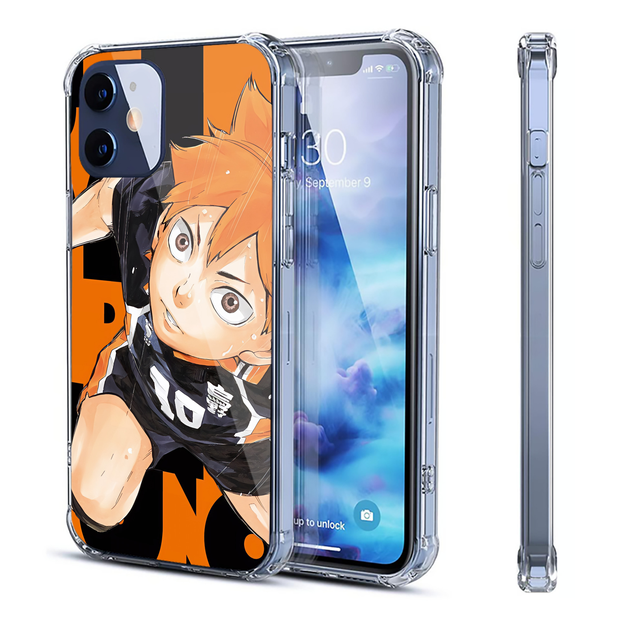 （画像用） ハイキュー!! Haikyu!! 【iPhone 12シリーズ対応】透明スマホケース（クリアソフトケース）